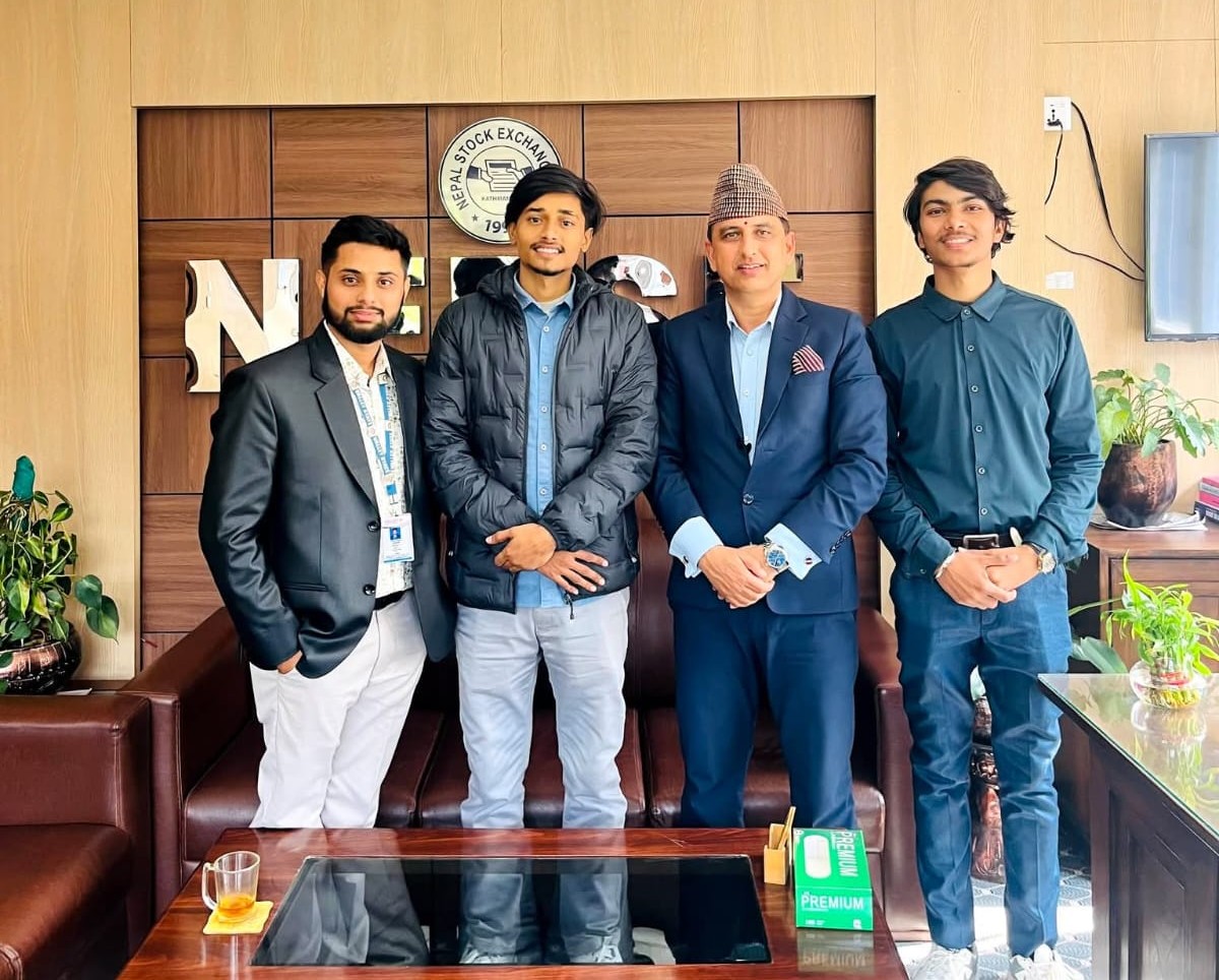 Meet with NEPSE CEO Chudamani Chapagain